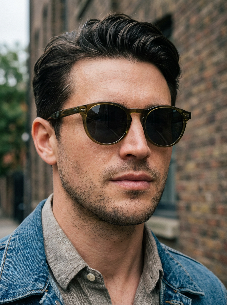 Briar – Round Keyhole Bridge Sunglasses | Bolero Eyewear