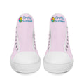 Arctic Sunset Sekura Canvas Hi-Top Shoes - Velora Luxury Fashion
