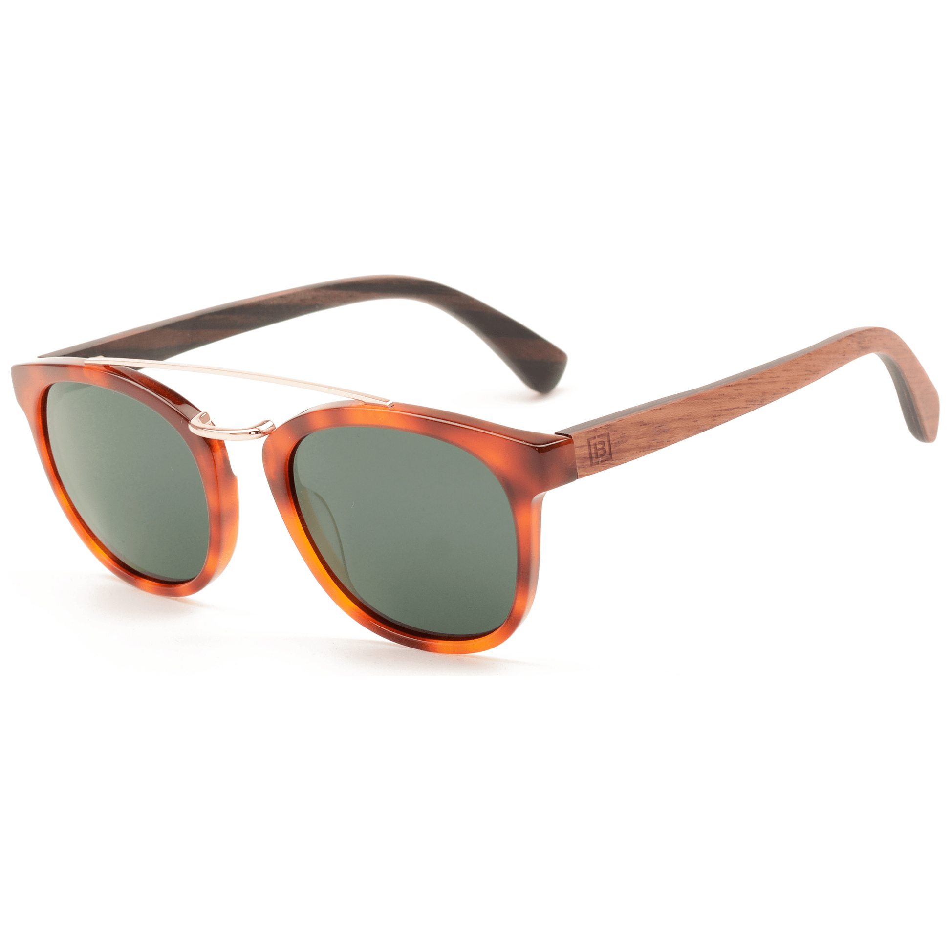Ari - Acetate & Wood Sunglasses - Velora Luxury Fashion