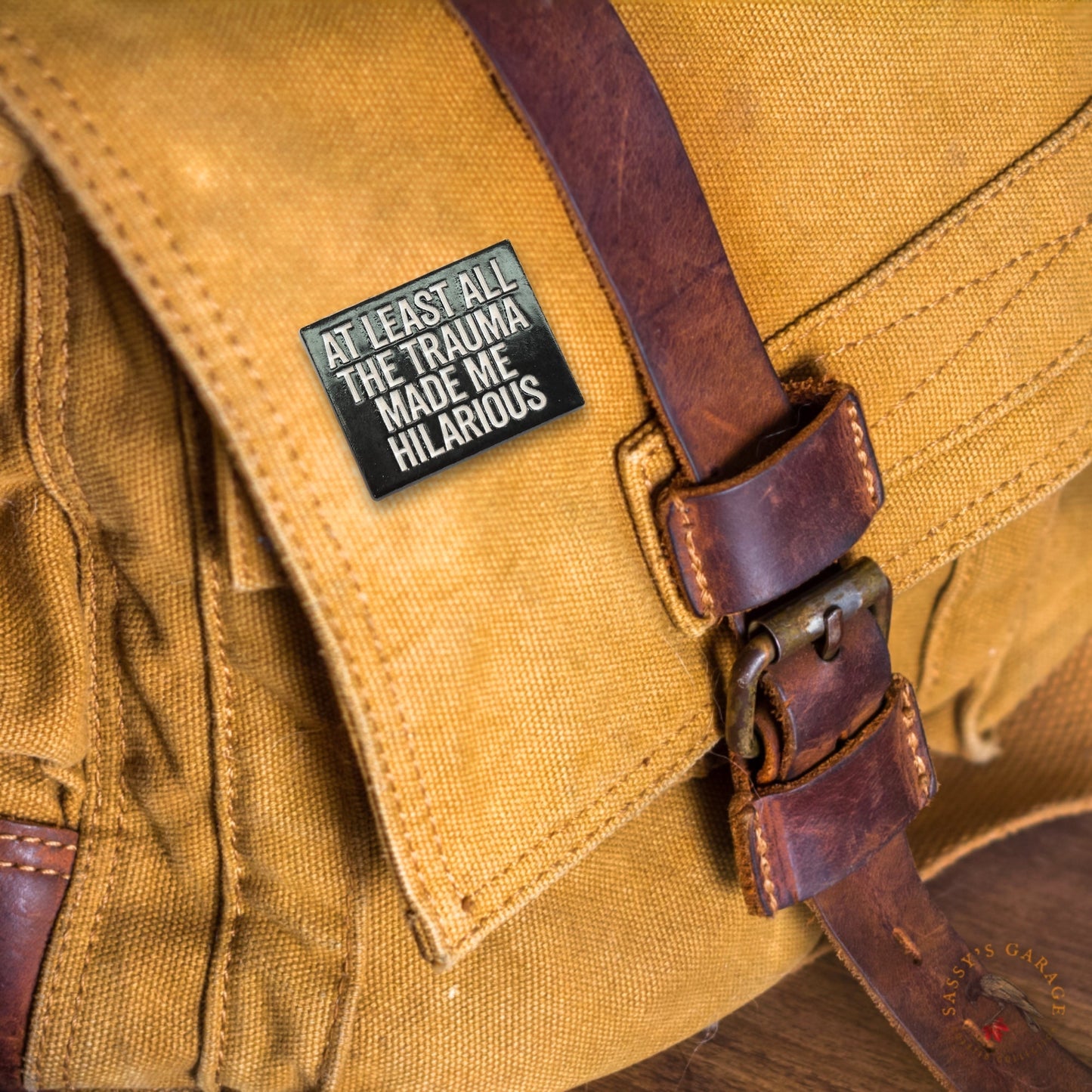 At Least All the Trauma Made Me Hilarious | Collectible Pin - Velora