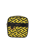 Authentic VERSACE La Greca Vintage Leather Pouch Purse Yellow Box Junk 7524L - Velora Luxury Fashion
