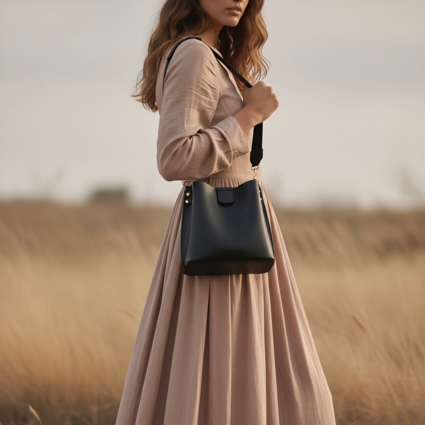 Luna bag by Rotta - Bucket bag vegan leather rottaofficial