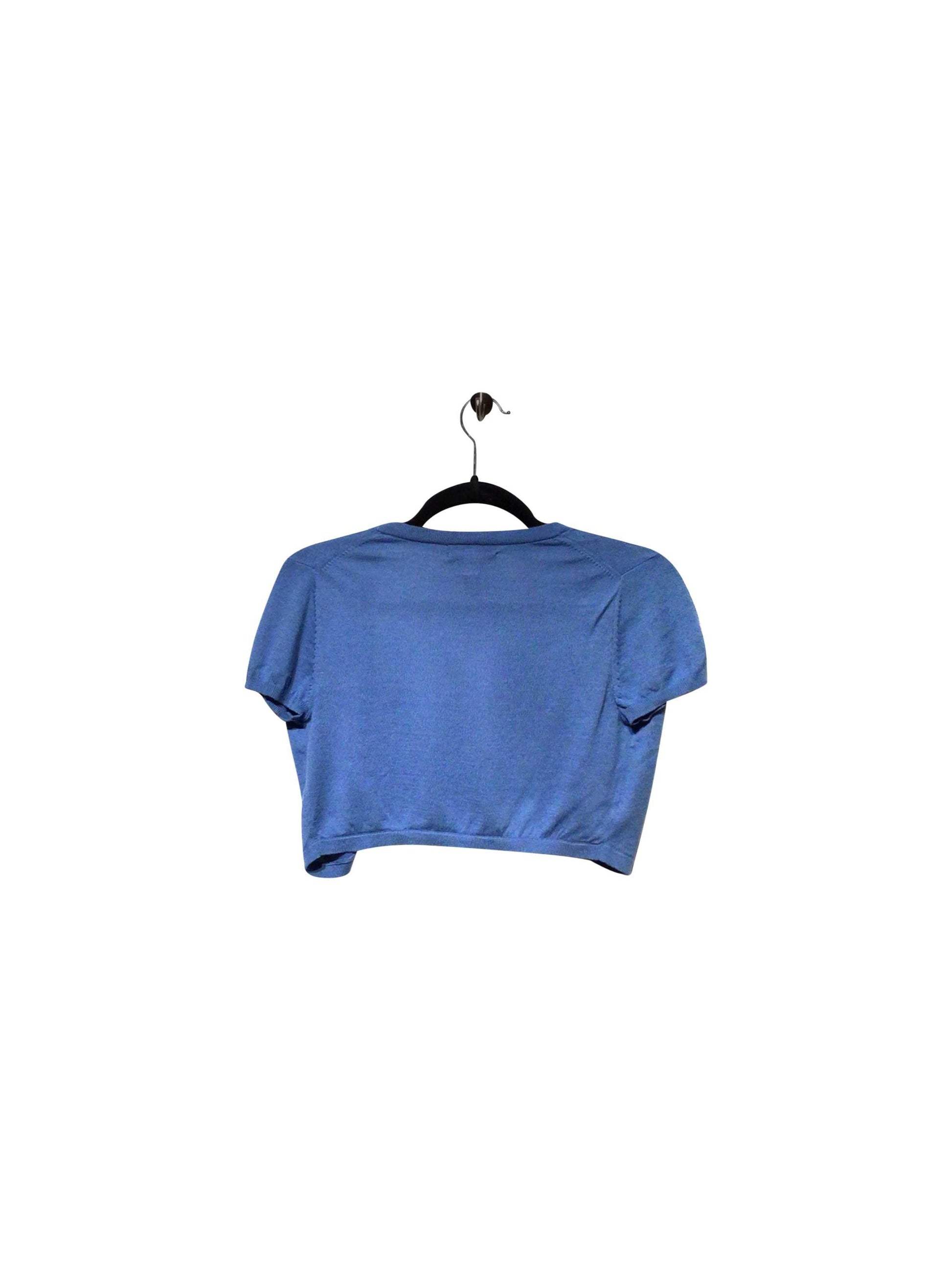 BANANA REPUBLIC Regular fit Crop top in Blue - XS - Velora