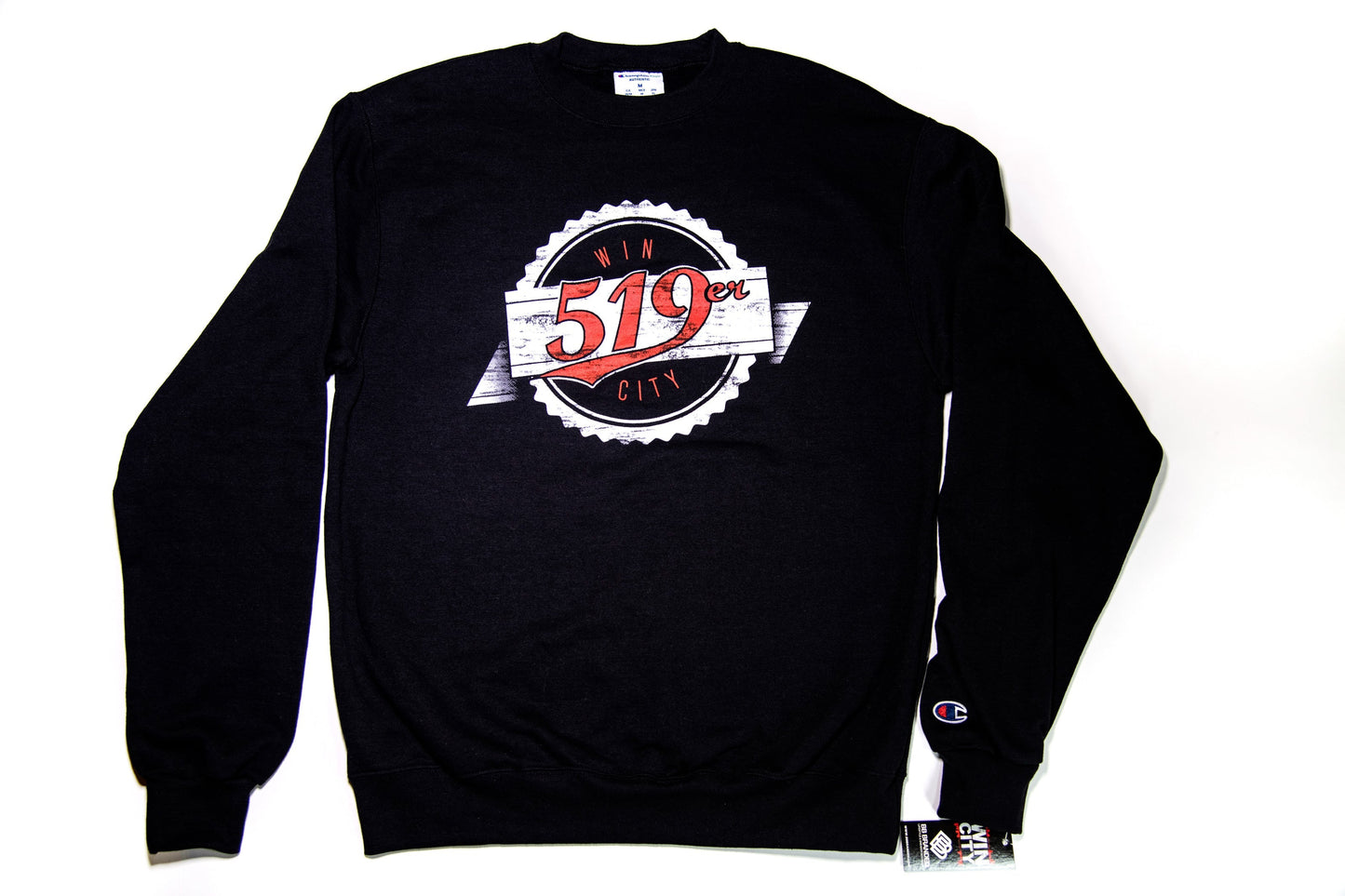 WIN City X Champion 519er Sweater Black - Velora