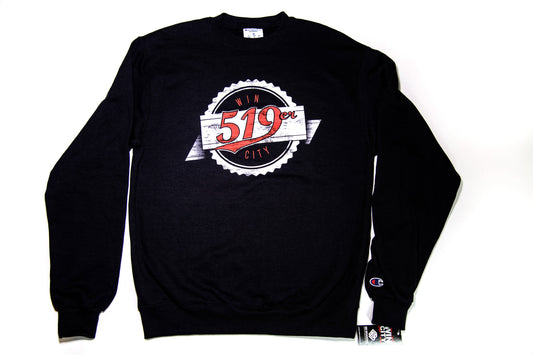 WIN City X Champion 519er Sweater Black - Velora