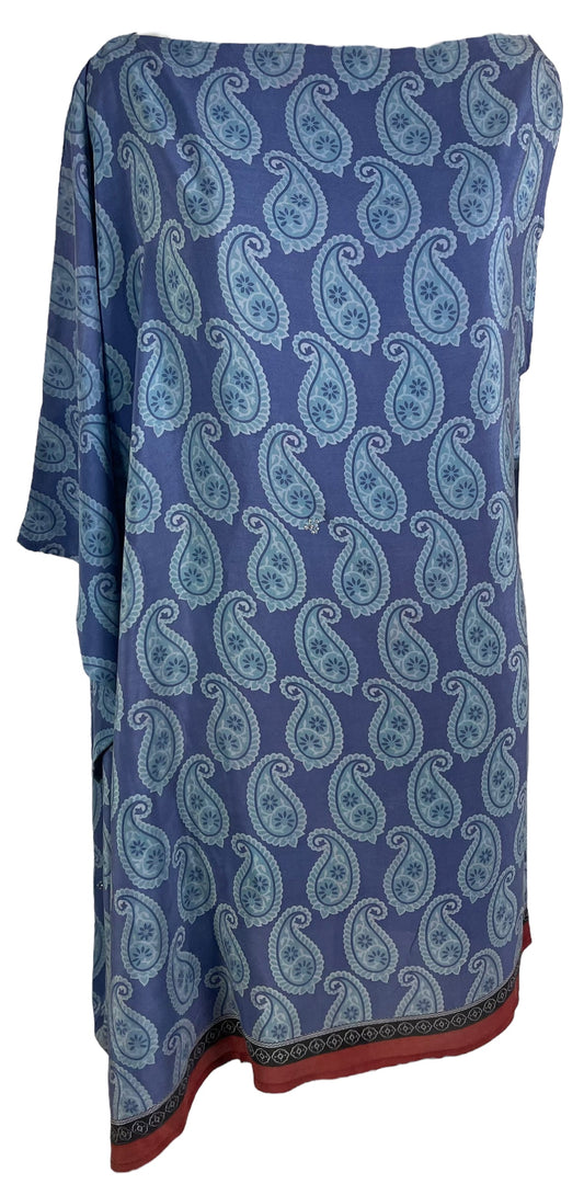 PRC6570 Avatar Pure Silk One Shoulder Dress - Velora