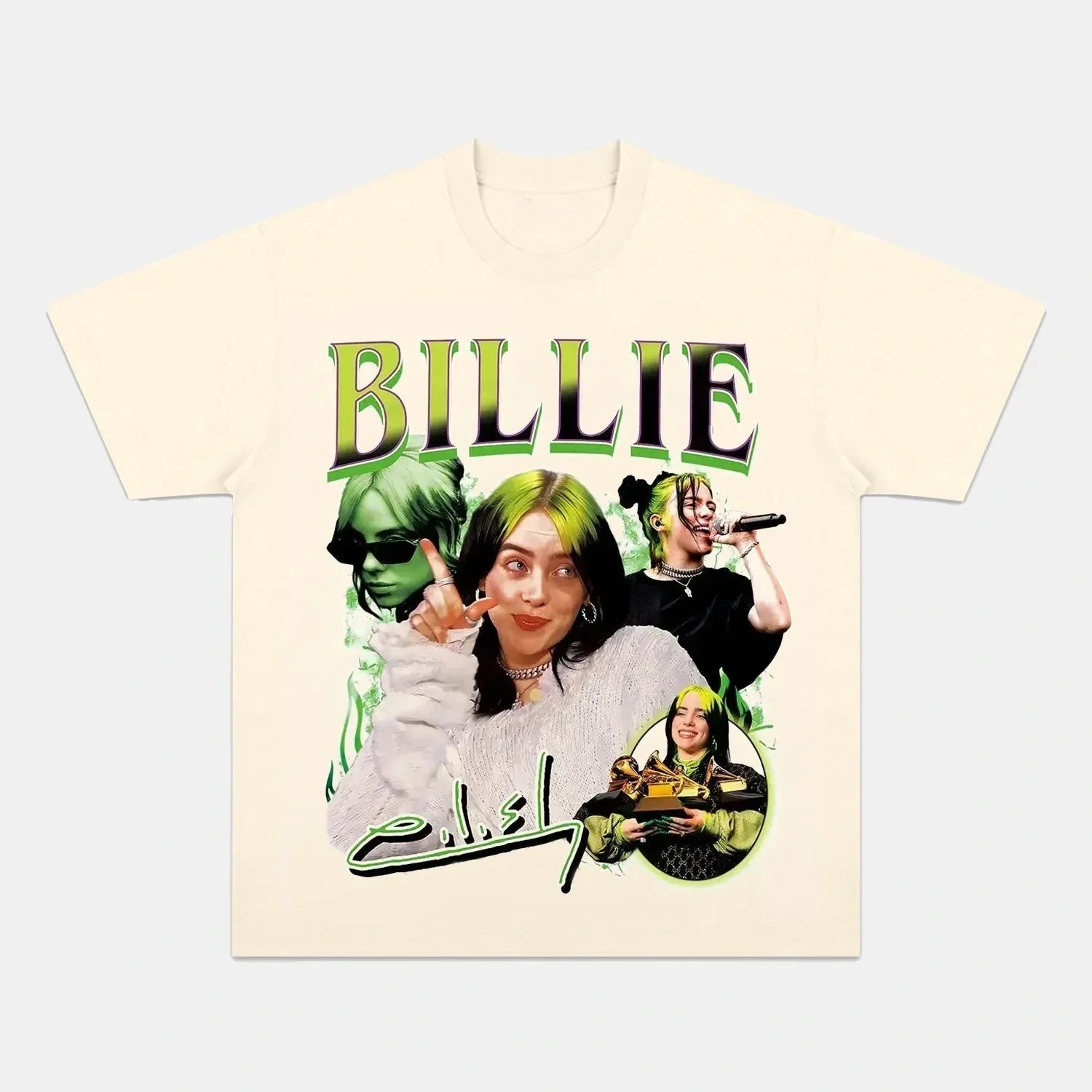 Billie Eilish: Music Icon Tee V26 - Velora