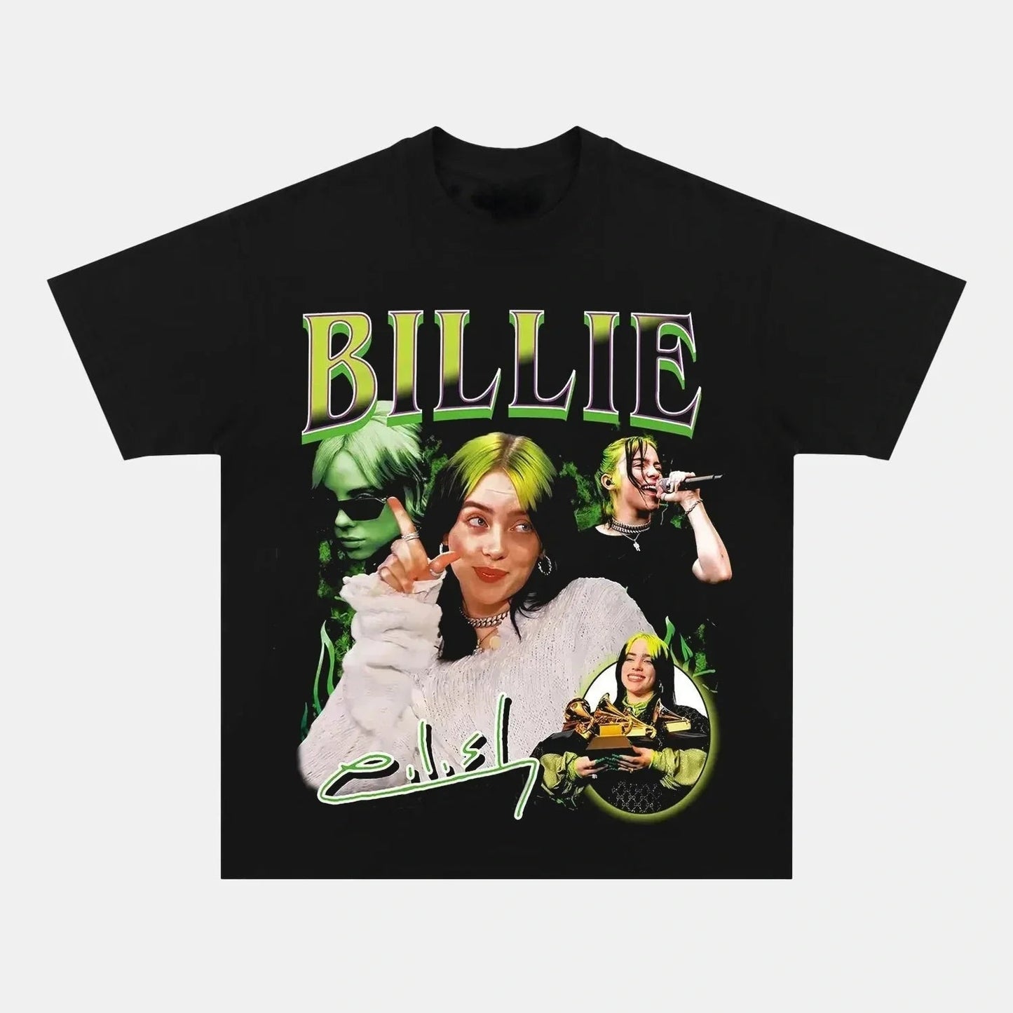 Billie Eilish: Music Icon Tee V26 - Velora