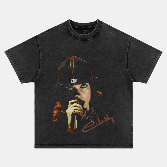 Billie Eilish: Music Icon Tee V14 - Velora