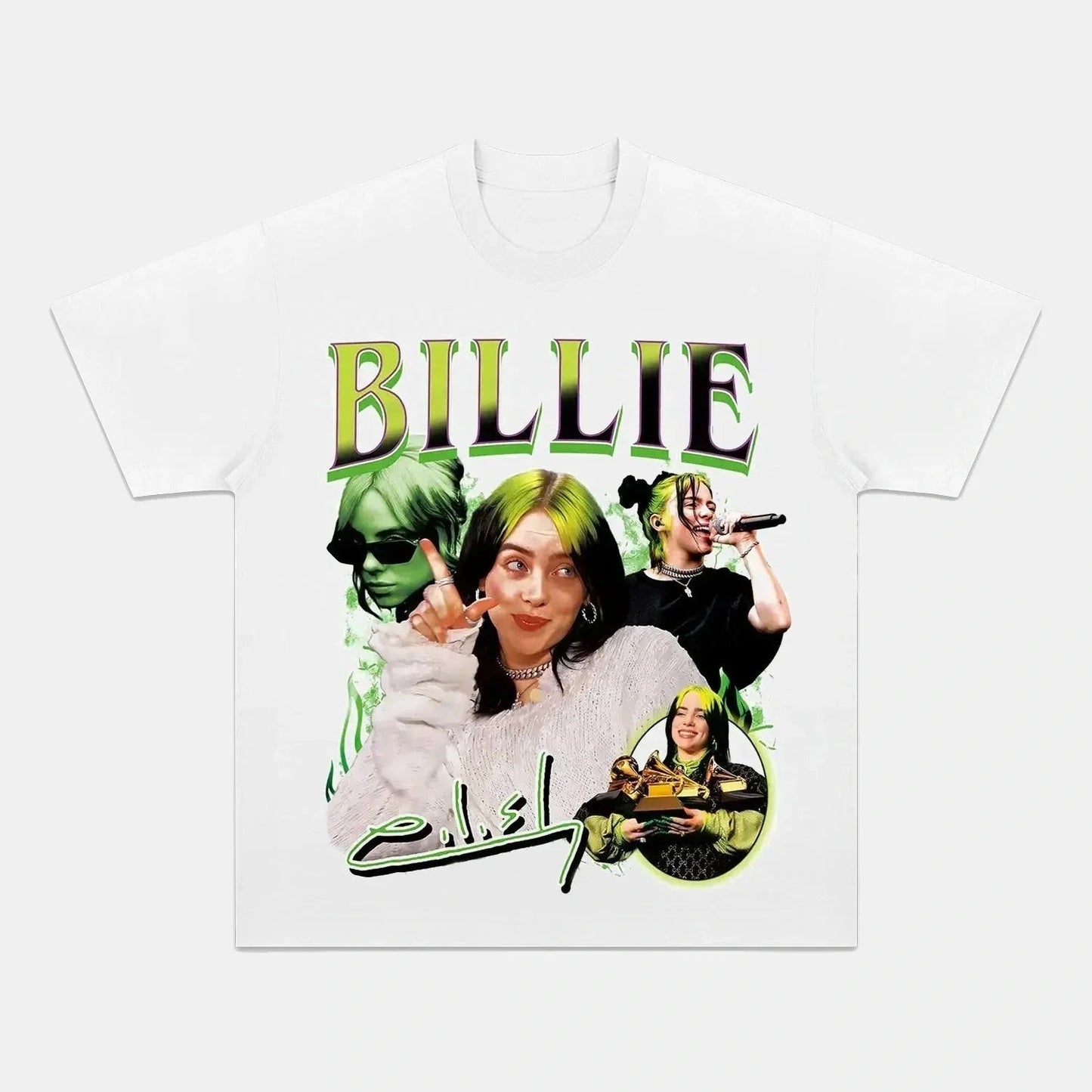 Billie Eilish: Music Icon Tee V26 - Velora