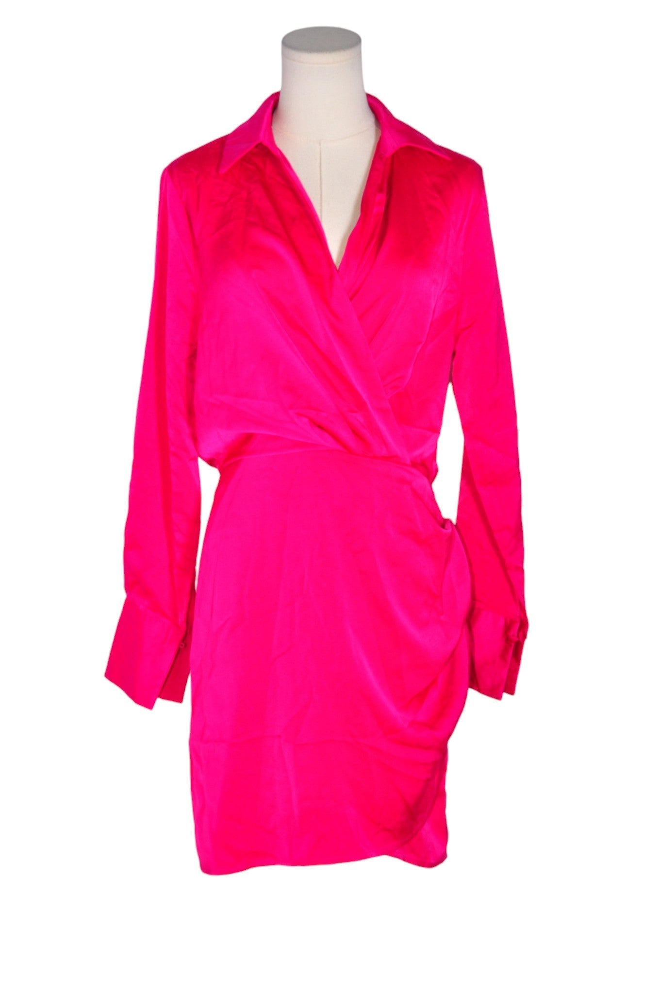 BLACK TAPE Women Wrap Dresses Regular fit in Pink - M - Velora Luxury Fashion