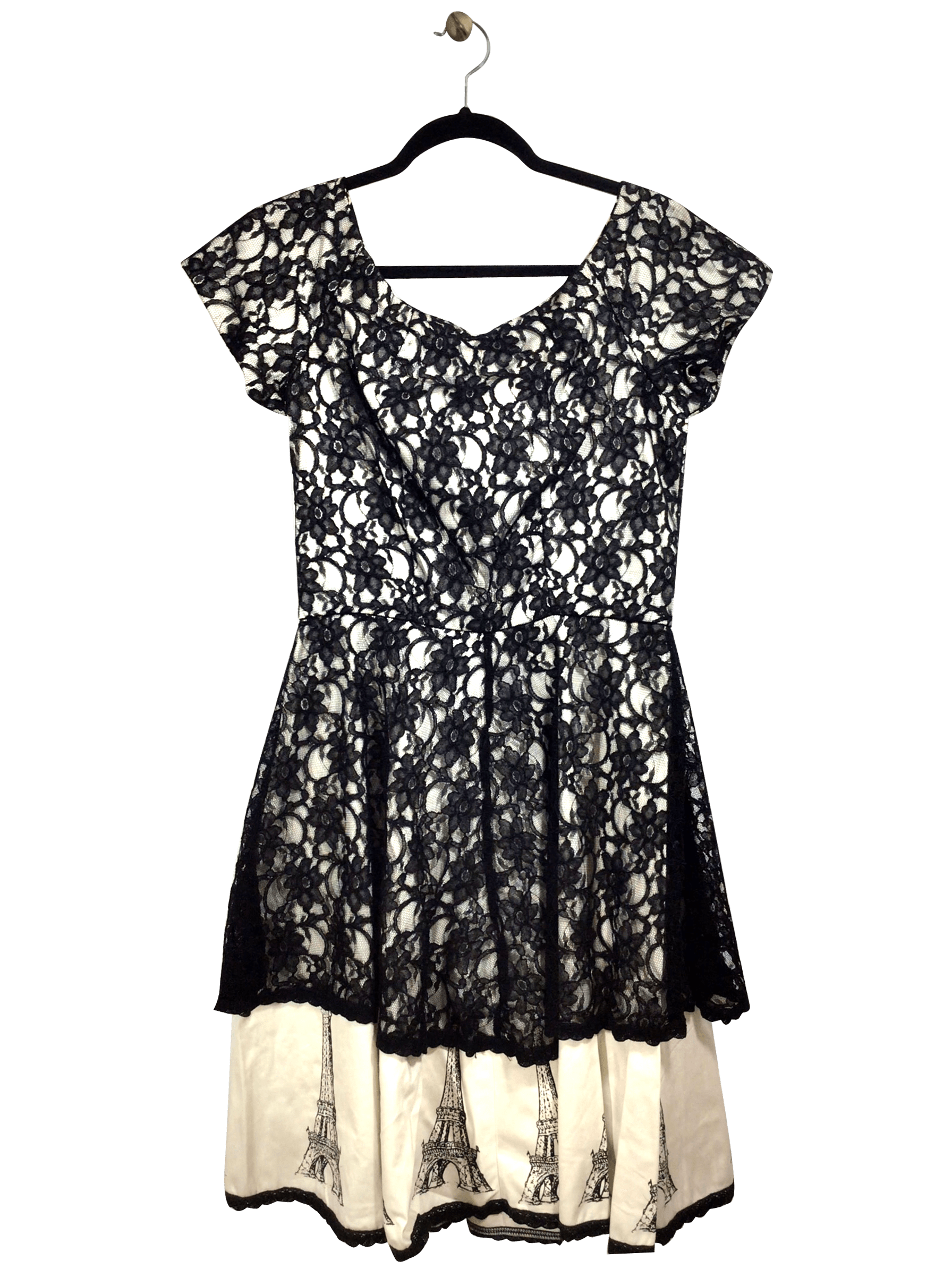 BLACKBIRD STUDIOS Shift Dress Regular fit in Black - L - Velora Luxury Fashion