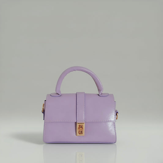 BLISS - Compact Vegan Mini Bag with Twist Closure - Velora Luxury Fashion