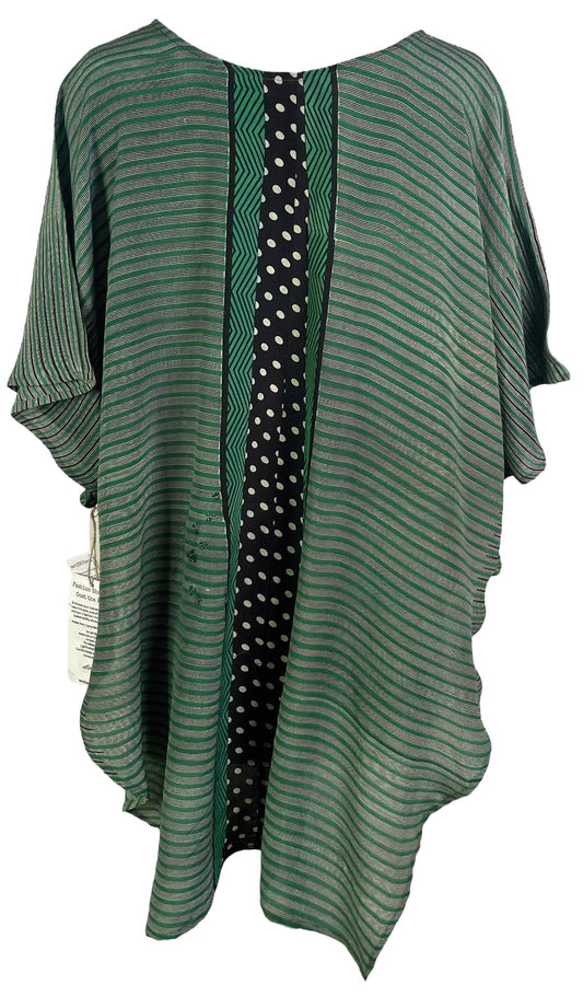 PRC6498 Avatar Pure Silk Waterfall Top - Velora