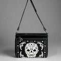 BOL Cross Body Sugar Skull Faux Leather Handbag - Velora Luxury Fashion