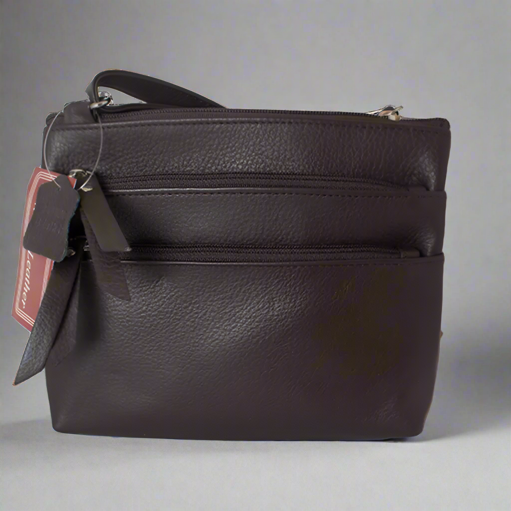 BOL Crossbody Bag Top Zip Boutique of Leathers/Open Road