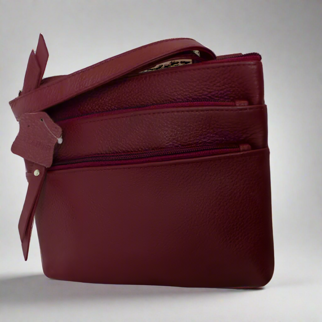BOL Crossbody Bag Top Zip Boutique of Leathers/Open Road