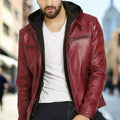 BOL Men's Alvin Lambskin Leather Jacket - Velora Luxury Fashion
