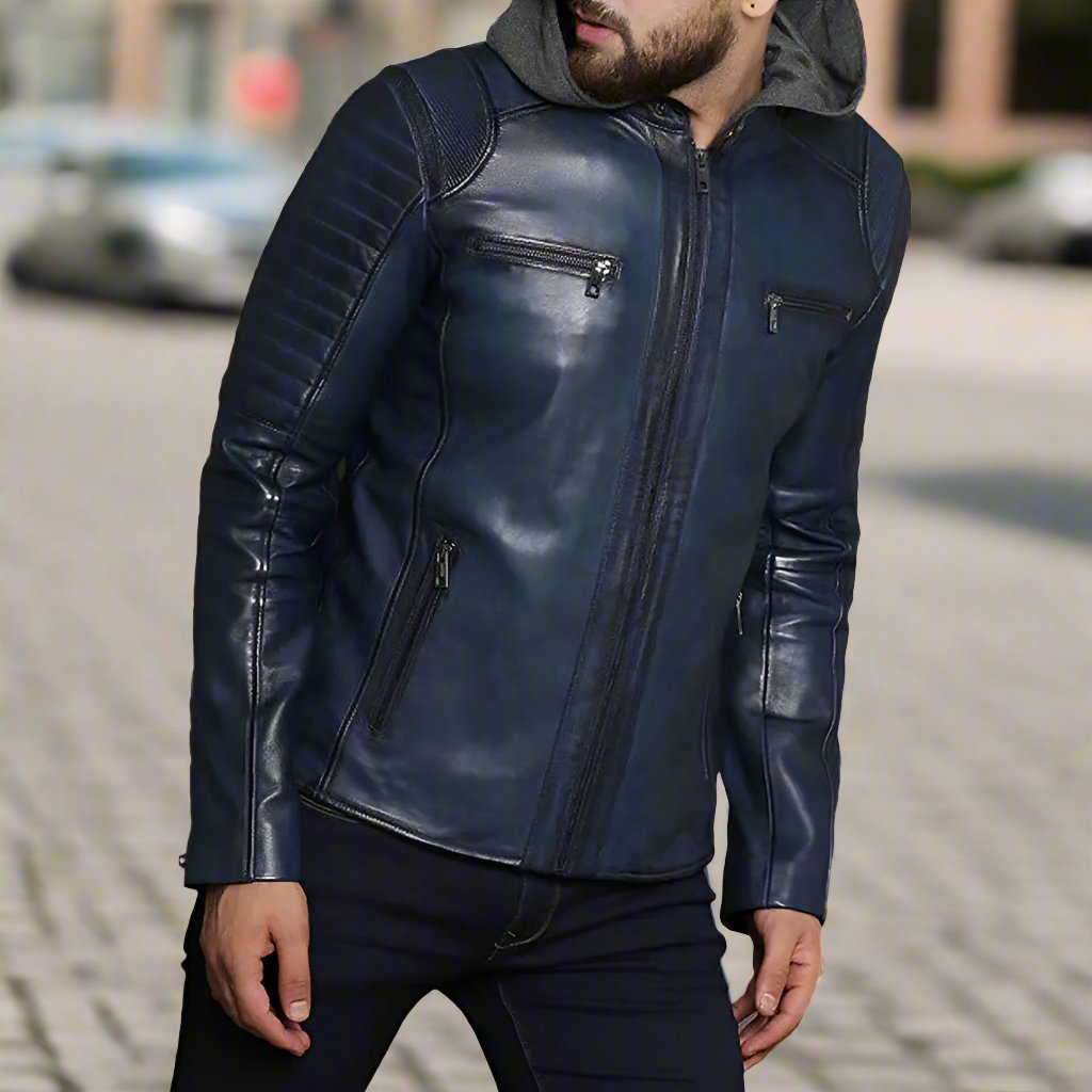 BOL Men's Bally Lambskin Leather Jacket - Velora Luxury Fashion
