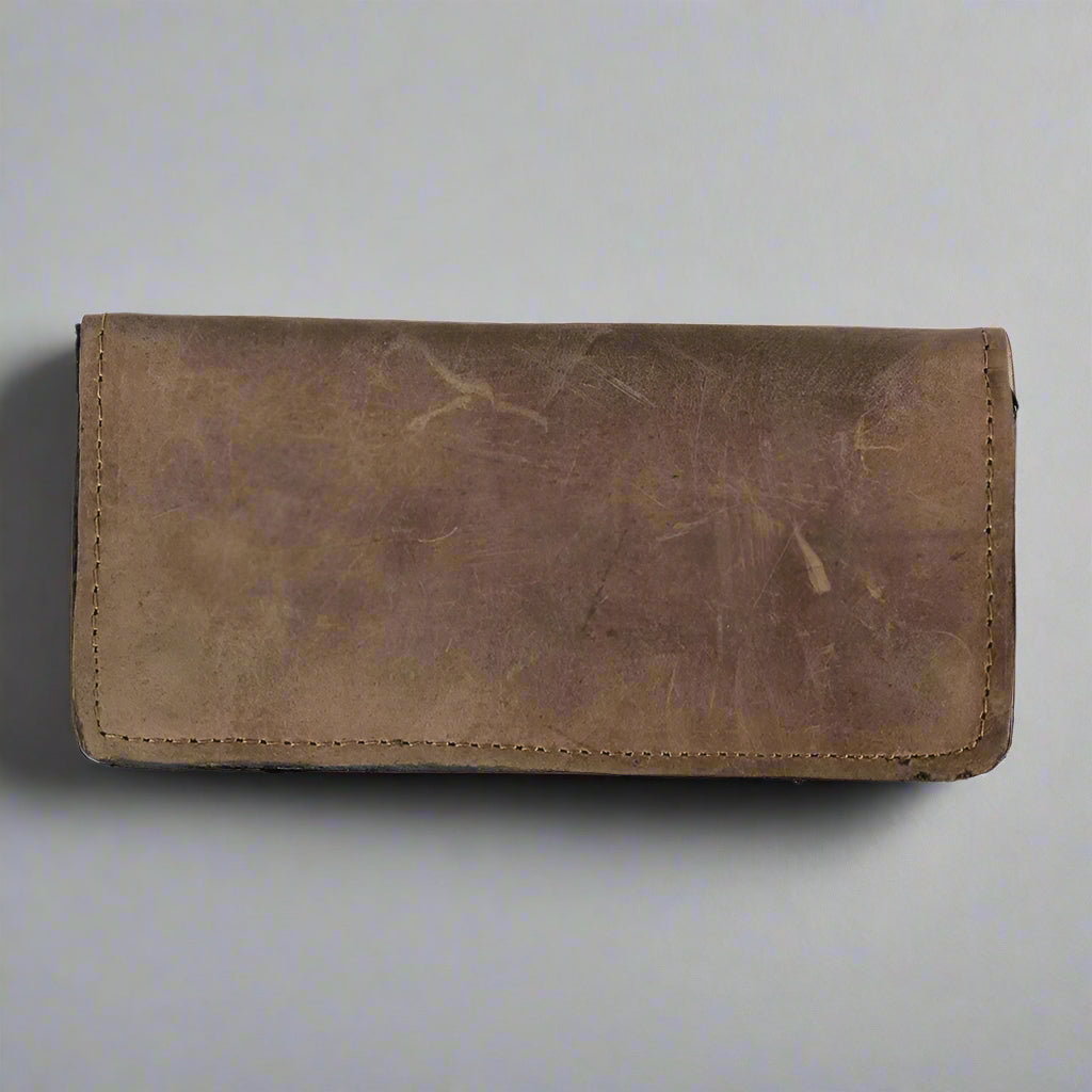 BOL Men's Chrome Plated Bifold Leather Wallet - Velora Luxury Fashion