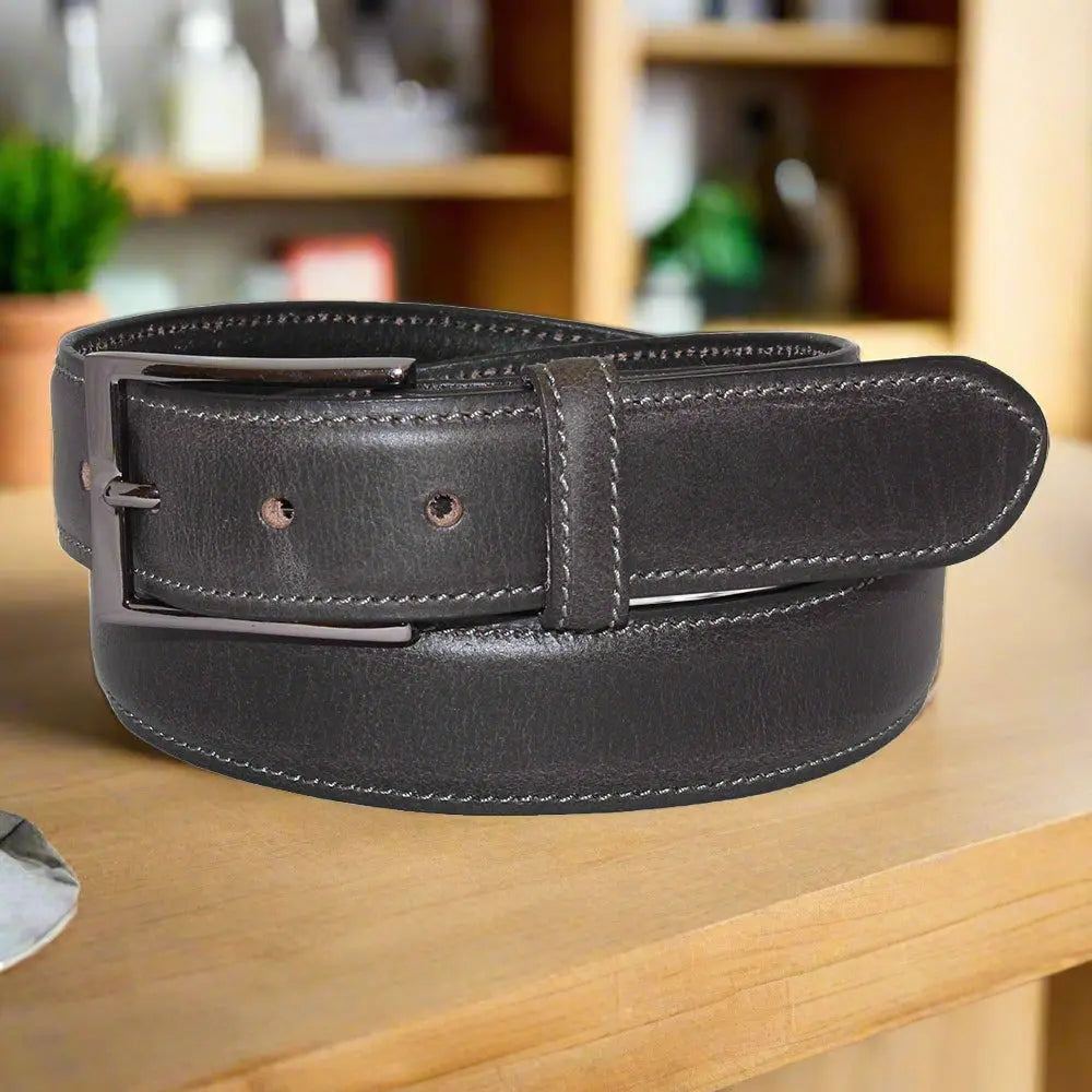 BOL Men's Distressed Leather Belt - Velora Luxury Fashion