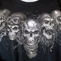 BOL Men's Five Skulls Long Sleeve Shirt - Velora Luxury Fashion