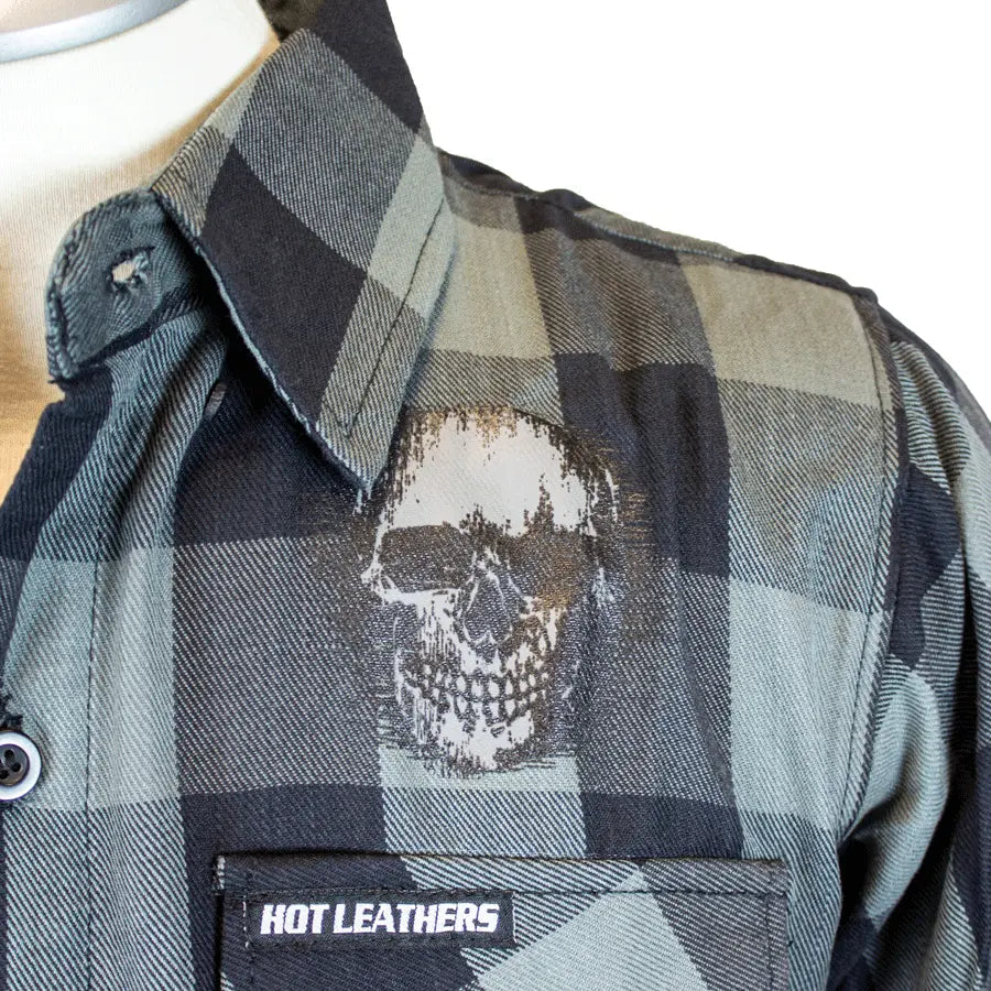 BOL Men's 'Grave Rub' Flannel Long Sleeve Shirt - Velora Luxury Fashion