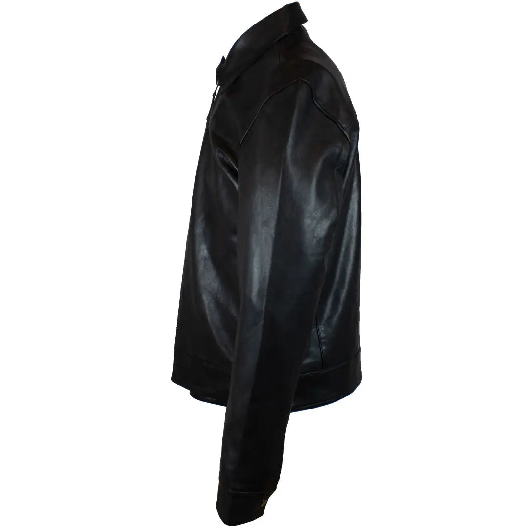 BOL Men's Quantum Classic Zip-up Leather Jacket - Velora Luxury Fashion