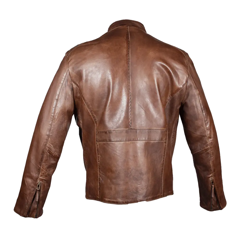 BOL Men's Racer Leather Jacket - Velora Luxury Fashion