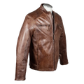 BOL Men's Racer Leather Jacket - Velora Luxury Fashion
