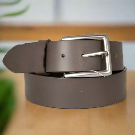 BOL Men's Removable Buckle Solid Leather Belt - Velora Luxury Fashion