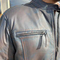 BOL Men's Snap Collar Lamb Leather Jacket - Velora Luxury Fashion