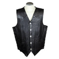 BOL Men's Tall Buffalo Leather Vest - Velora Luxury Fashion