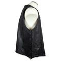 BOL Men's Tall Buffalo Leather Vest - Velora Luxury Fashion
