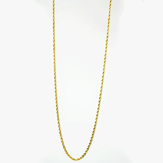 BOL Men's Twisted Gold Stainless Steel Chain Necklace - Velora Luxury Fashion