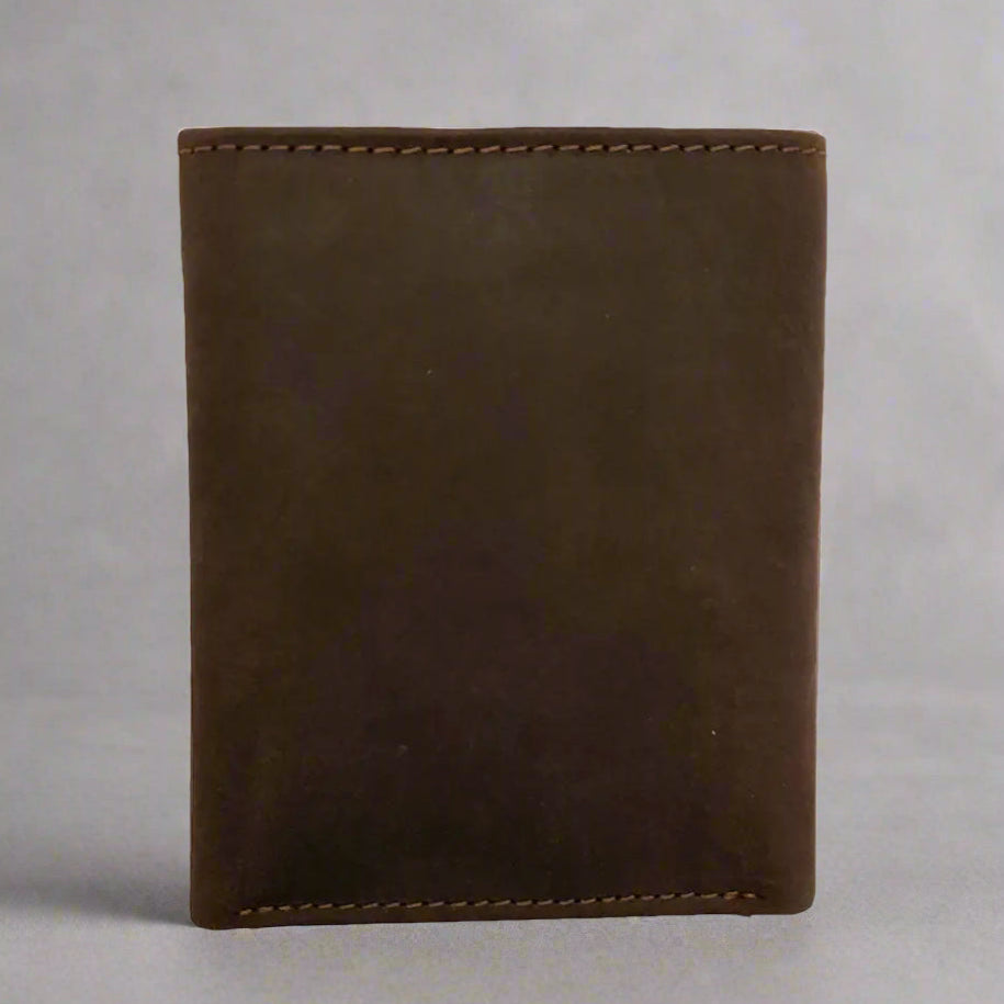 BOL Men's Two-Tone Trifold Leather RFID Wallet - Velora Luxury Fashion