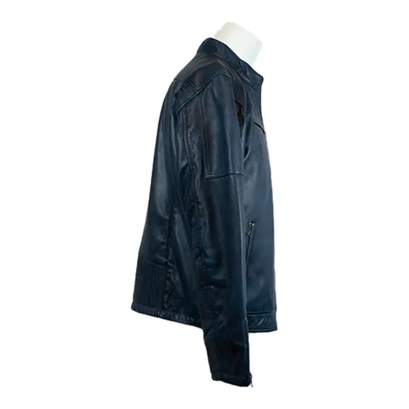 BOL Men's Waxed Sheep Prime Leather Jacket - Velora Luxury Fashion