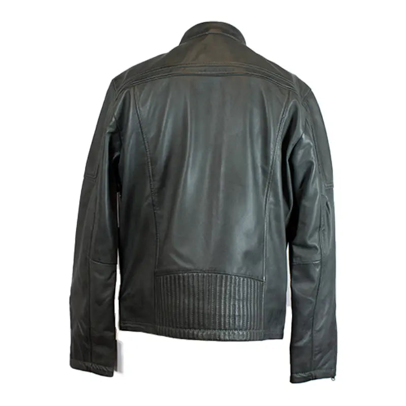 BOL Men's Waxed Sheep Prime Leather Jacket - Velora Luxury Fashion