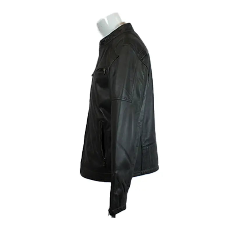 BOL Men's Waxed Sheep Prime Leather Jacket - Velora Luxury Fashion