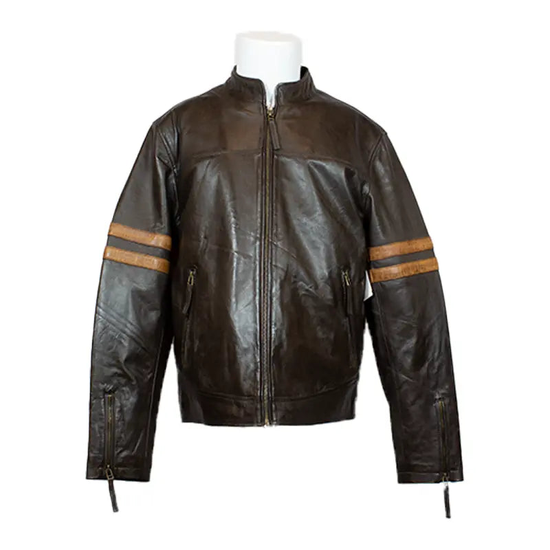 BOL Men's Zip up Lamb Leather Jacket - Velora Luxury Fashion