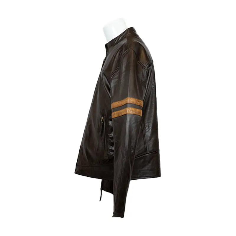 BOL Men's Zip up Lamb Leather Jacket - Velora Luxury Fashion