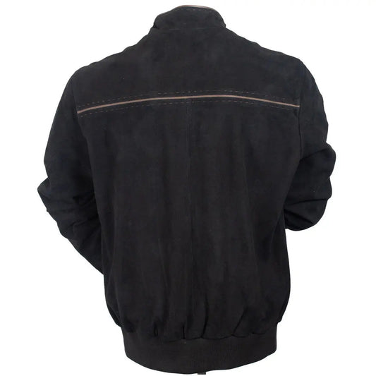 BOL Men's Enzo Goat Suede Leather Jacket Boutique of Leathers/Open Road