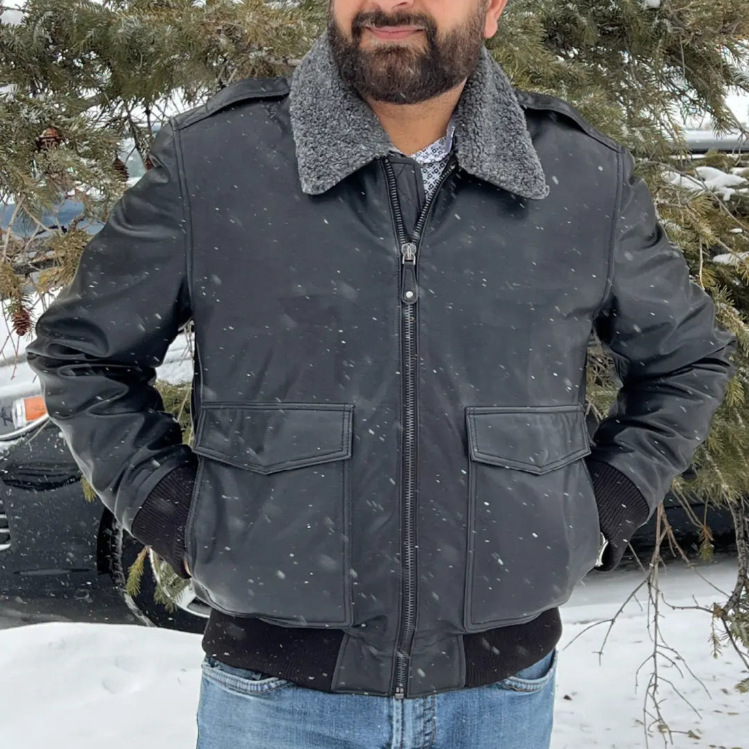 BOL Men's Maverick Lambskin Leather Jacket Boutique of Leathers/Open Road