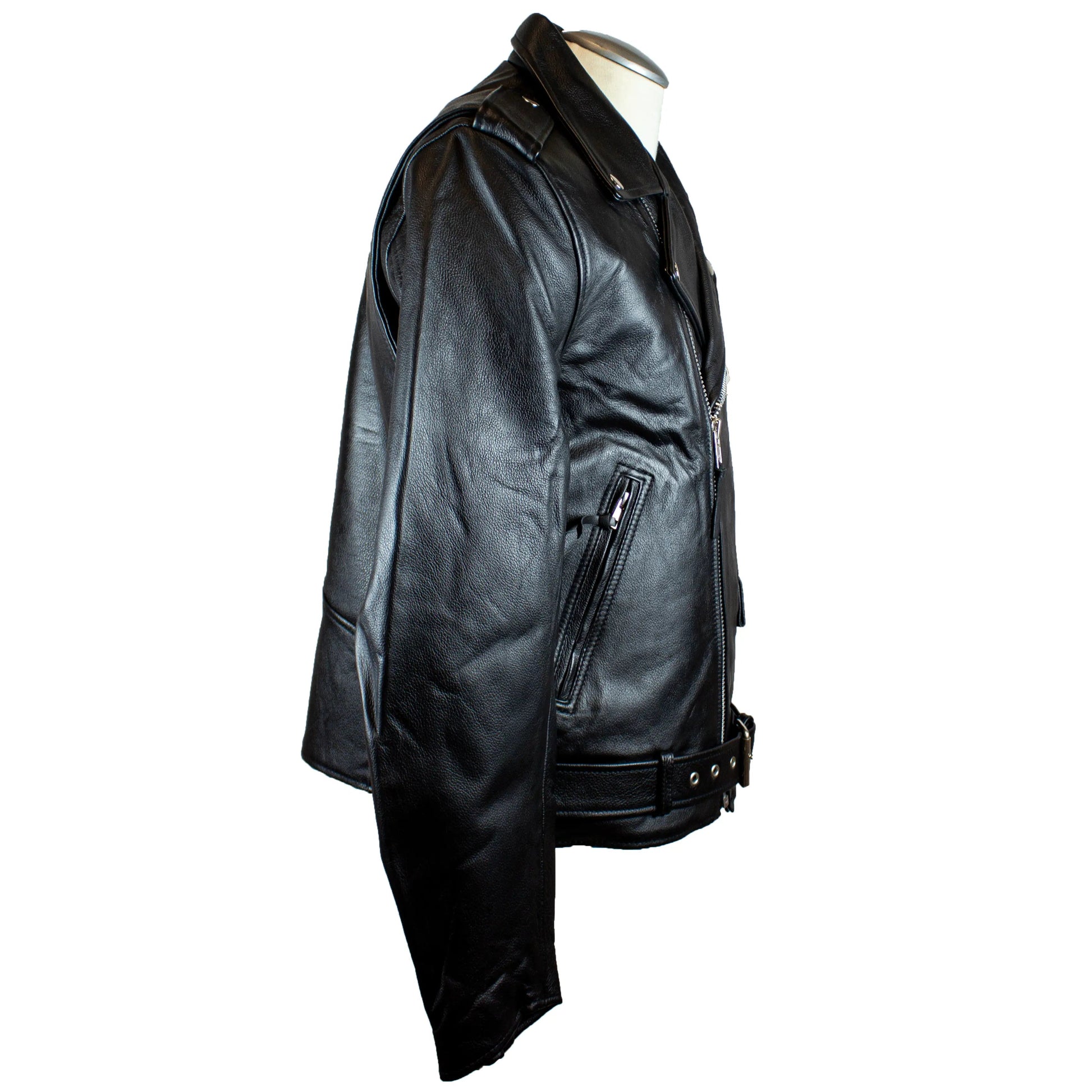 BOL/Open Road Men's Motorcycle Leather Jacket - Velora Luxury Fashion