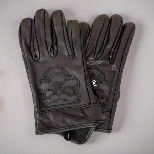 BOL/Open Road Men's Reflective Skull Gloves - Velora Luxury Fashion