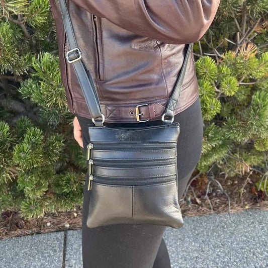 BOL RFID Cross Body Bag Boutique of Leathers/Open Road