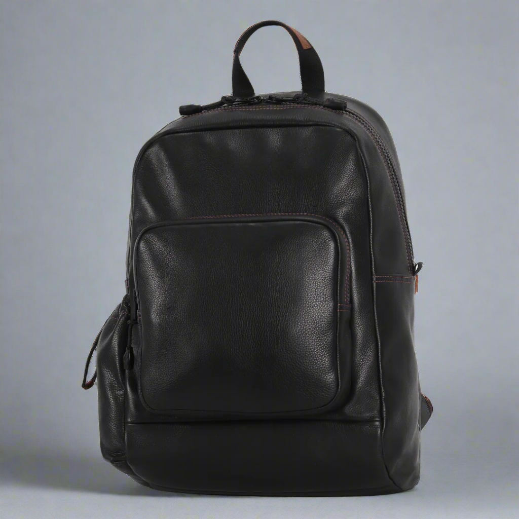 BOL Waxy Leather Backpack - Velora Luxury Fashion
