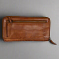 BOL Women's Basket Weave Zip-Around Clutch Wallet - Velora Luxury Fashion