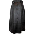 BOL Women's Brit Leather Flair Skirt - Velora Luxury Fashion