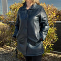 BOL Women's Button Up Leather Jacket - Velora Luxury Fashion